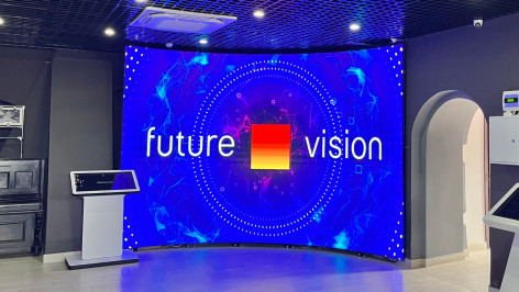 Гибкий светодиодный экран, Кукморский краеведческий музей