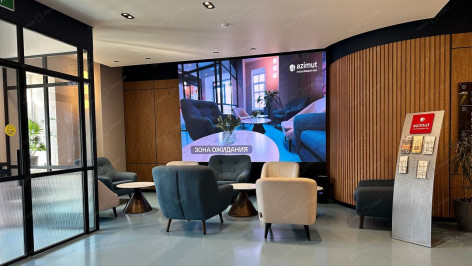 Led экран, Отель Azimut