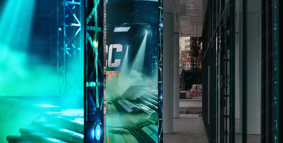 Уличная колонна Академия единоборств РМК