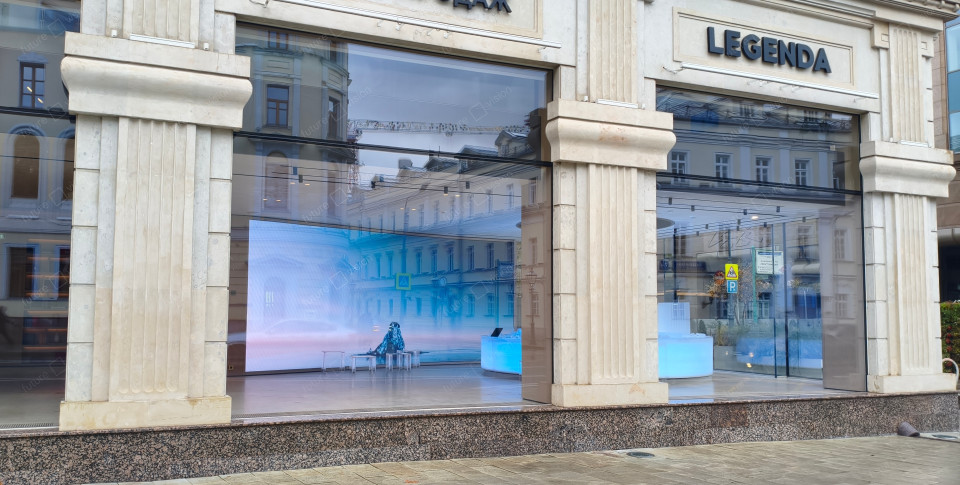 Внутренний LED экран для офиса продаж LEGENDA