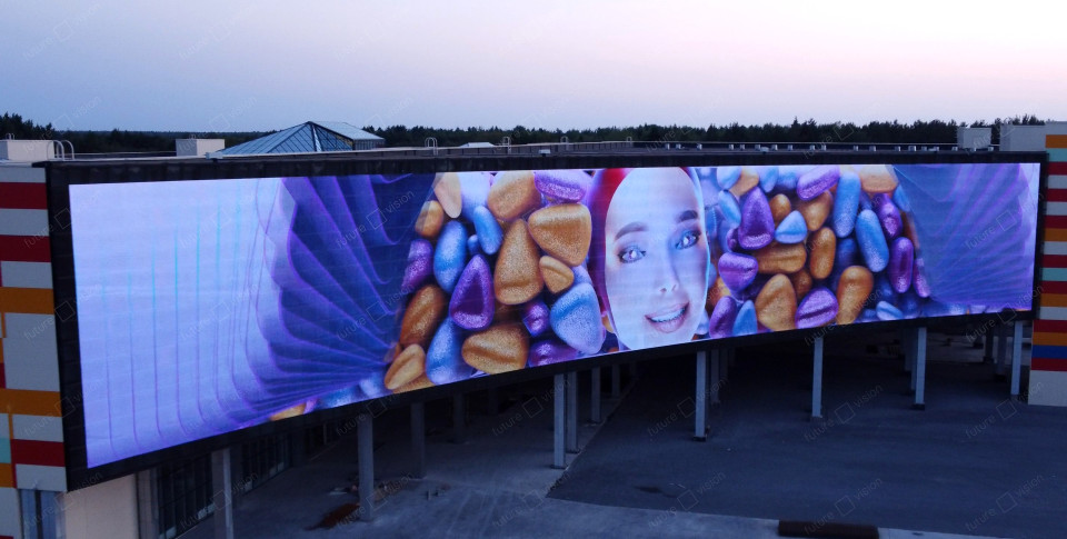 Медиафасад для ТРЦ «Мармелад»