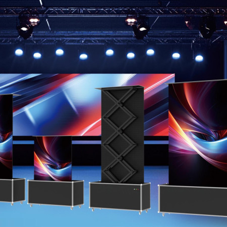 Складывающиеся светодиодные экраны