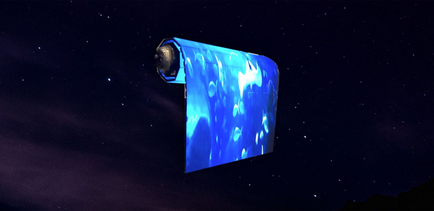 Светодиодные складывающиеся экраны