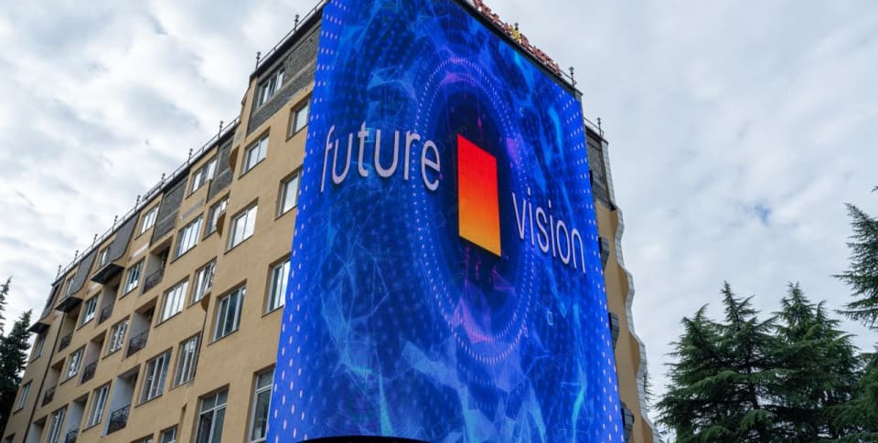 LED медиафасад для отеля Villa Rauza